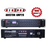 GILBORD ARISTON AMP29 οικονομικός ενισχυτής εγκαταστάσεων μικροφώνου επαγγελματικός 100W PROGRAM 100V 16OHM